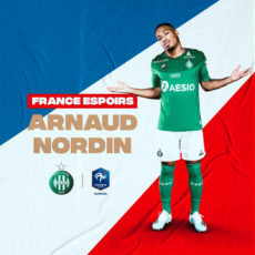 Arnaud Nordin retenu en équipe de France Espoirs