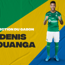 Denis Bouanga buteur avec le Gabon