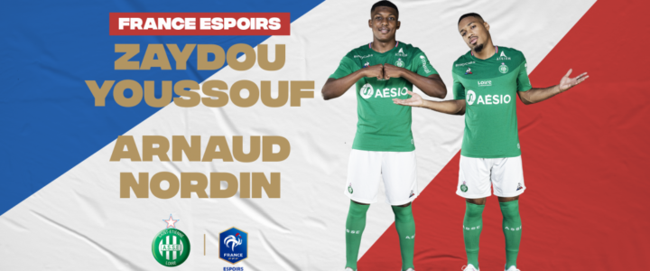 Espoirs : Zaydou Youssouf et Arnaud Nordin convoqués