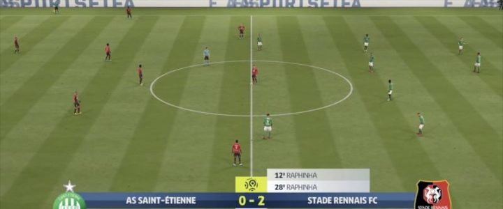 ASSE – Rennes : notre simulation FIFA 20