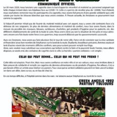 Les Green Angels à l’initiative d’une nouvelle action solidaire